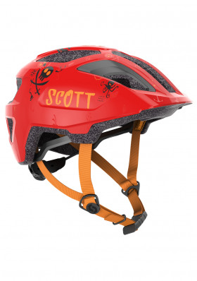 Dětská cyklistická helma Scott Helmet Spunto Kid (CE) Florida Red